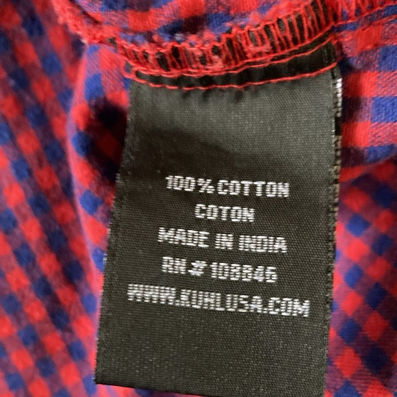 KUHL Women's Plaid Button-Up shirt - Picture 10 of 11